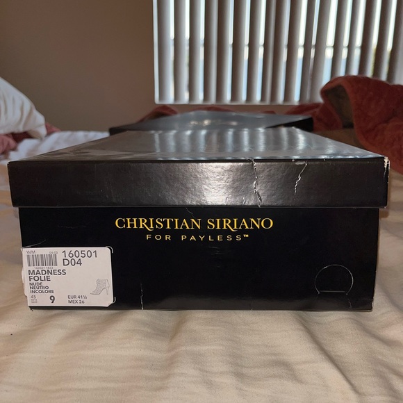Christian Siriano “MADNESS FOLIE” caged nude heels in womens size 9 heels. - Picture 4 of 4